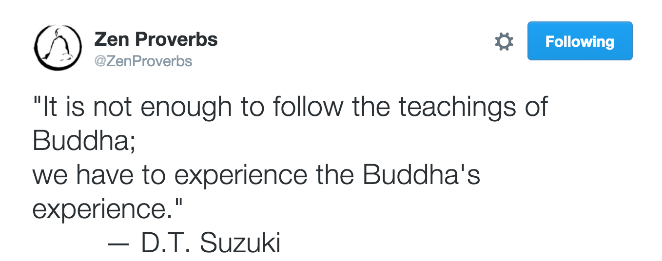 zen proverbs on twitter